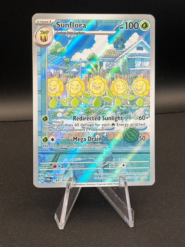 Sunflora 169/167 – Twilight Masquerade Holo – NM