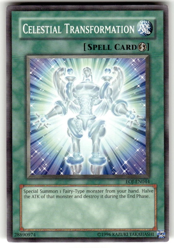 Celestial Transformation EOJ-EN044 Enemy of Justice Yu-Gi-Oh NM