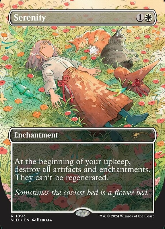 [1x] Serenity Near Mint, English Secret Lair MTG Magic