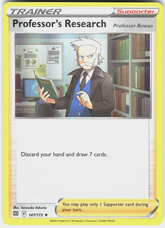 Professor’s Research Holo Rare SWSH09: Brilliant Stars 147/172 NM