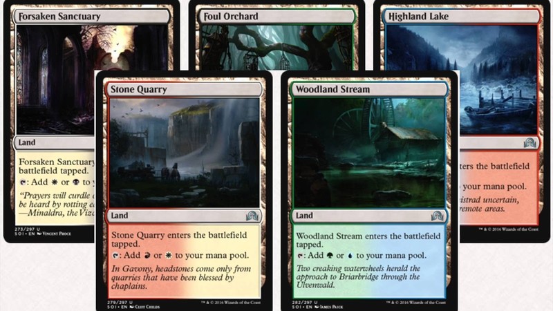 20 Dual Land – SHADOWS OVER INNISTRAD – NM/SP – 4x of each – Sets – MTG FTG
