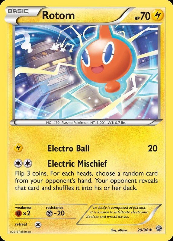 Pokemon Rotom (29/100) Ancient Origins LP