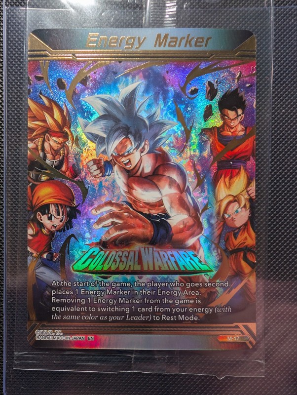 DBS: Prismatic Clash – Energy Marker Colossal Warfare (m-17) Sealed GOLD