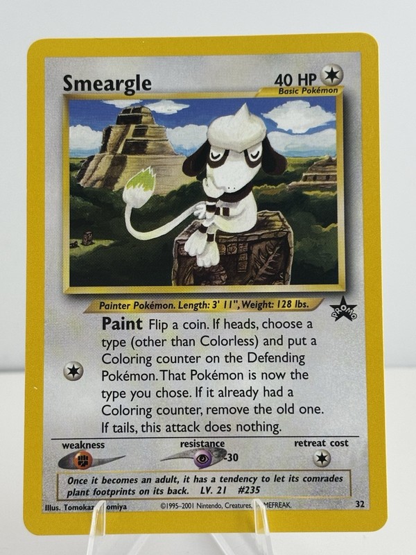 Smeargle 32/53 Wotc Black Star Promo Regular Pokémon NM/LP