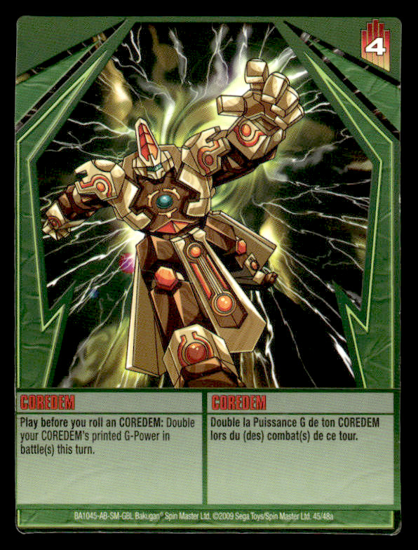 Bakugan Card – Coredem – Ability – Gundalian Invaders