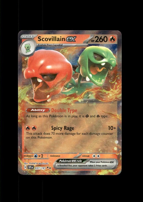 SV08: Surging Sparks #037/191 Scovillain ex