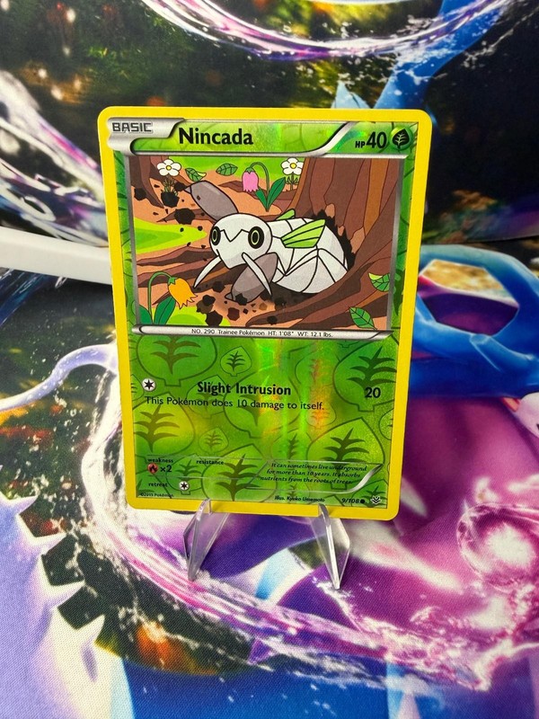 NINCADA 9/108 ROARING SKIES Reverse Holo Common Pokemon
