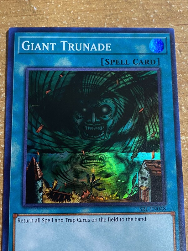 🔥Yugioh GIANT TRUNADE SRL-EN048 SUPER RARE HOLOFOIL NEAR MINT gallery