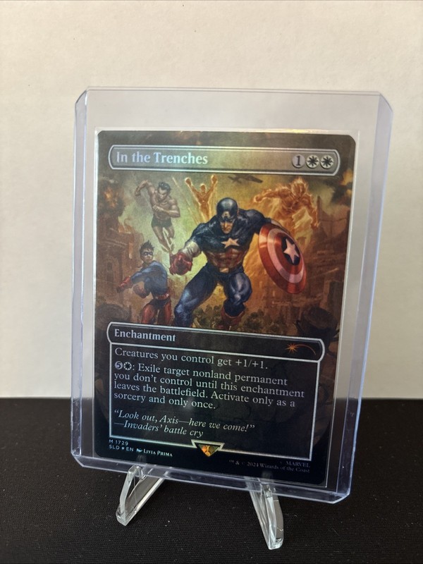 In the Trenches (Rainbow Foil) Secret Lair Drop Foil
