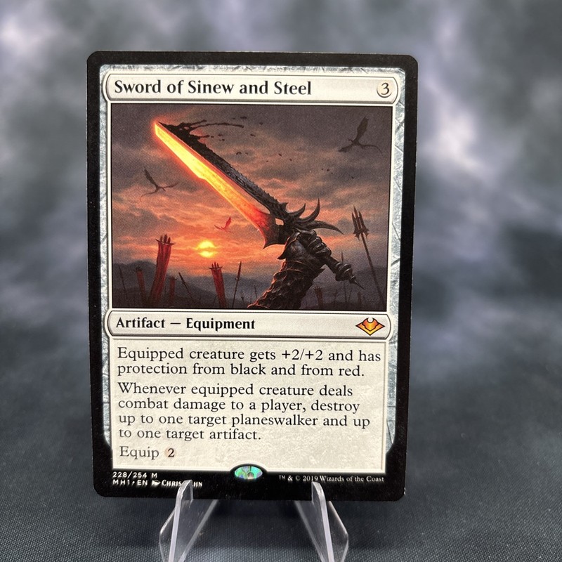 Sword of Sinew and Steel Modern Horizons Foil