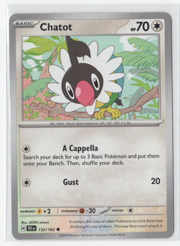 Pokemon Temporal Forces – 132/162 Chatot