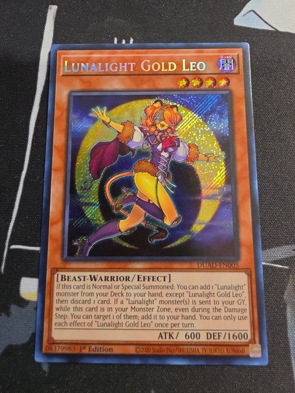 Lunalight Gold Leo DUAD-EN005 Duelist’s Advance 1st Edition