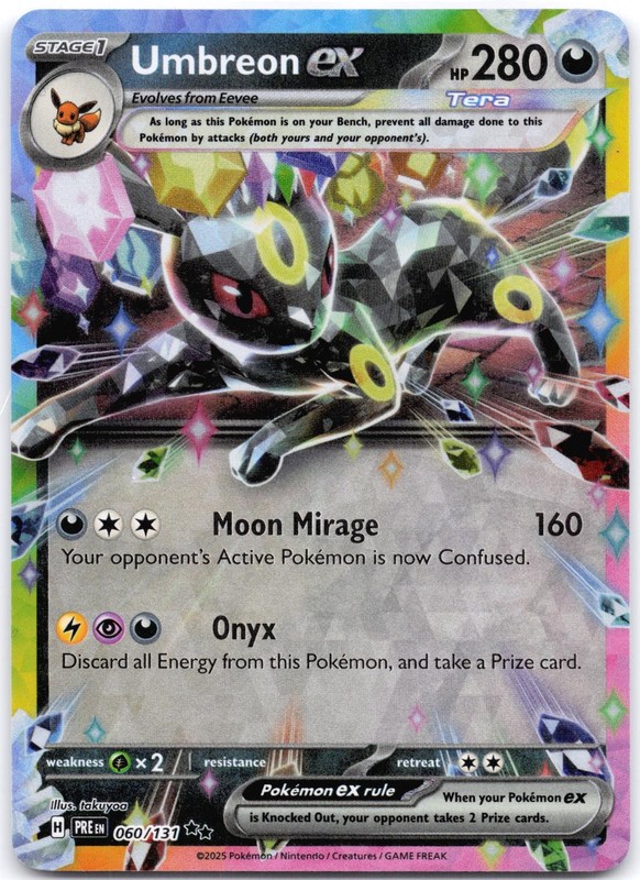 Umbreon ex 060/131 Holo Prismatic Evolutions