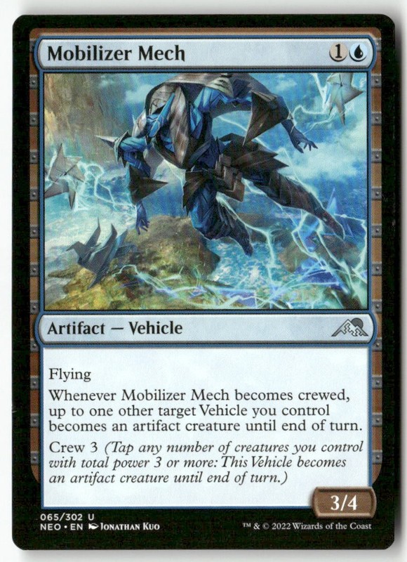 #65 – Mobilizer Mech – Uncommon WB2 U Lightly played