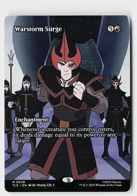 Warstorm Surge (Borderless) M Avatar: The Last Airbender: Eternal-Legal 38 NM