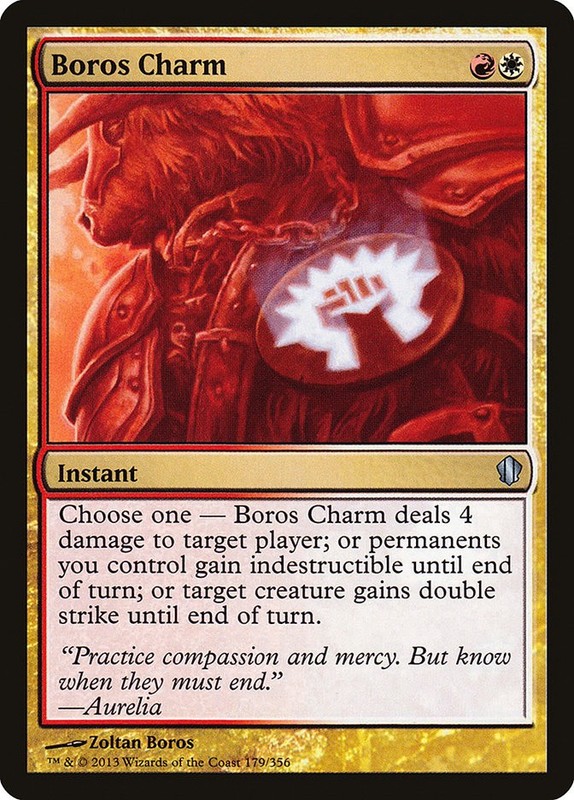 MTG Magic the Gathering Boros Charm (179/357) Commander 2013 LP