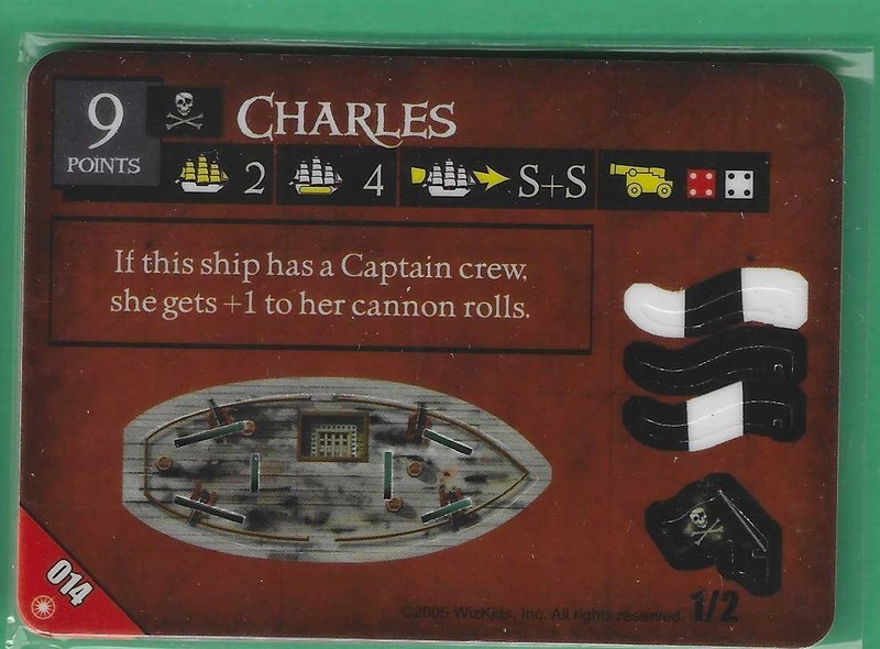 Pirates Crimson Coast “Charles” #014 X1