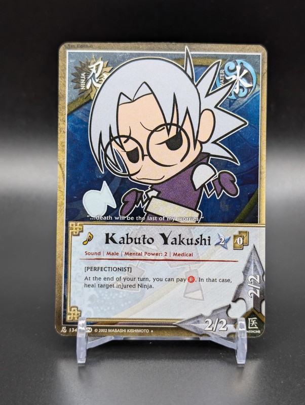 Kabuto – 1347 – Holo Foil Naruto CCG TCG Bandai TP4
