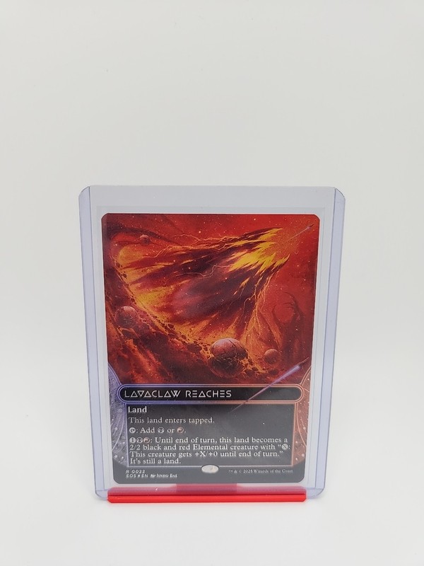 MTG Edge of Eternities: Lavaclaw Reaches #22- Borderless – Foil