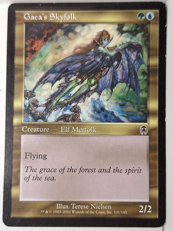 Gaea’s Skyfolk – Apocalypse – Magic the Gathering MTG Nice!