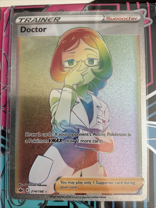 Pokemon TCG Doctor 214/198 Secret Rare Battle Styles NM