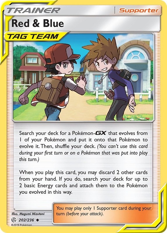 Red & Blue [SM12 – 202/236] SM – Cosmic Eclipse – NM