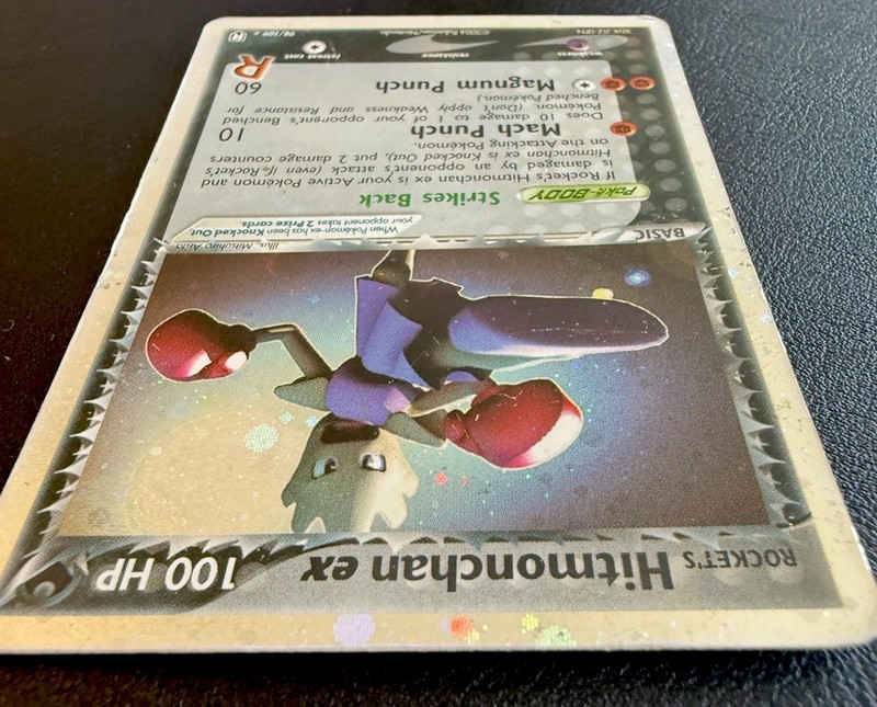 Pokémon Rocket's Hitmonchan ex 98/109 EX Team Rocket Returns 2004 Holo 🌀 MP/HP gallery