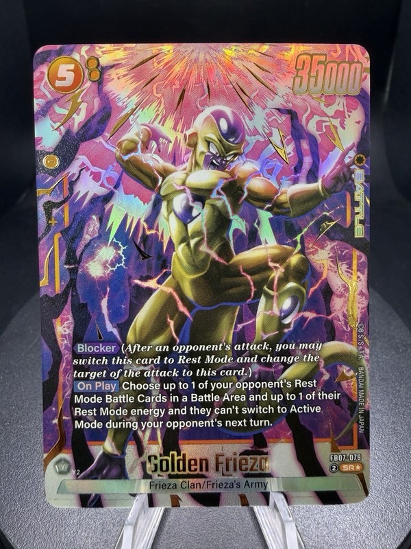 Dragon Ball Super Fusion World Wish For Shenron Golden Frieza FB07-079 Alt Art