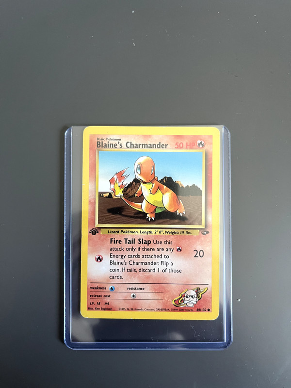 Blaine’s Charmander 60/132 Gym Challenge Regular