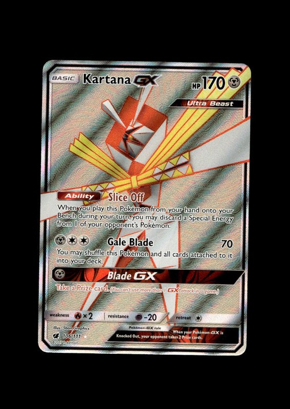 SM – Crimson Invasion #106/111 Kartana GX (Full Art)
