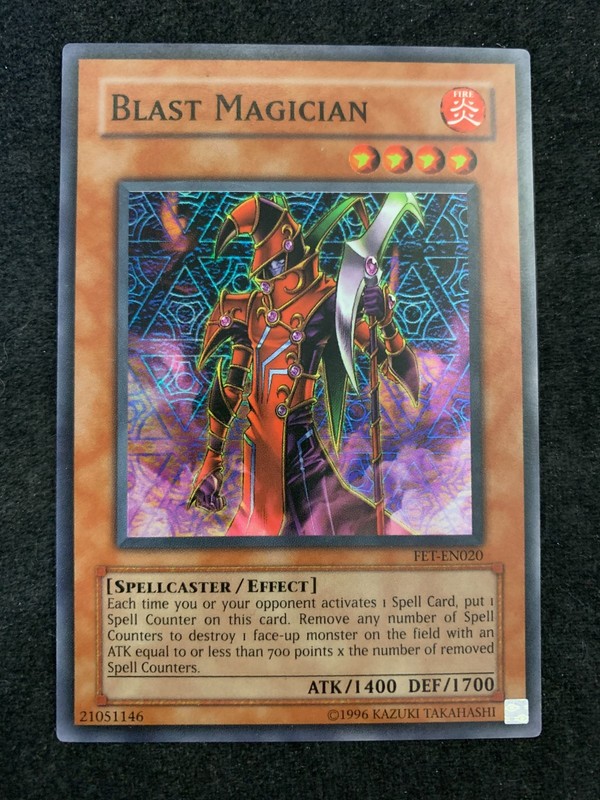 Blast Magician FET-EN020 Flaming Eternity Unlimited yu-gi-oh!