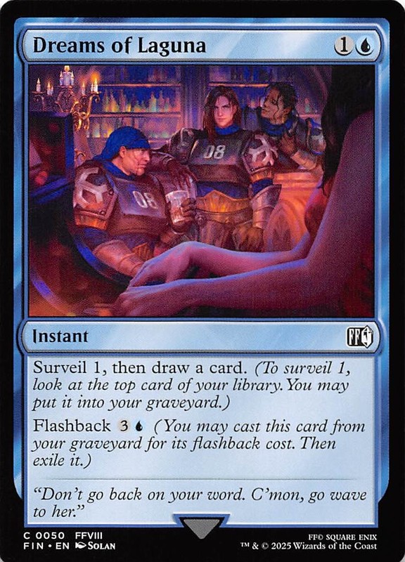 Dreams of Laguna 50 Final Fantasy Magic the Gathering