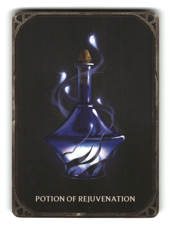 MapHammer Magic Items Unchained D&D Item Card – Potion of Rejuvenation