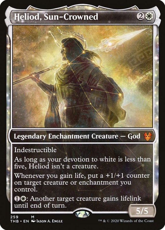 MTG Heliod, Sun-Crowned Showcase – Theros Beyond Death #259