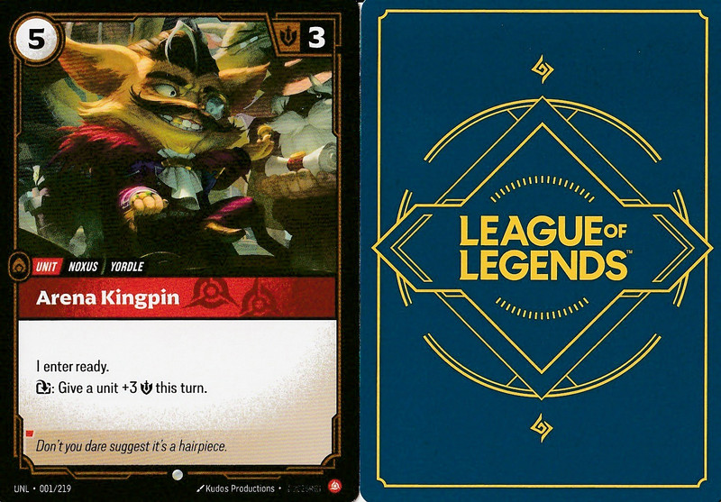 Riftbound League of Legends: UNLEASHED-BUILD YOUR DECK! SINGLES