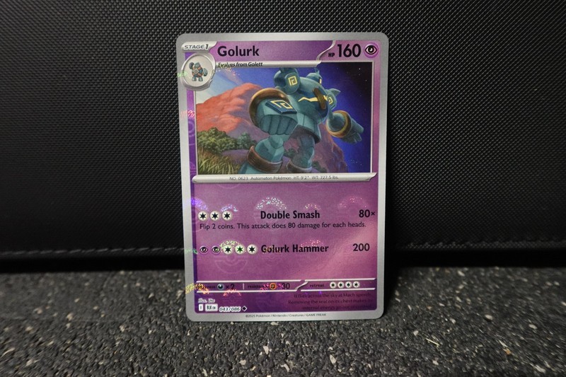 Golurk 043/086 Black Bolt SV Pokeball Halo Illus. Uta Pokemon