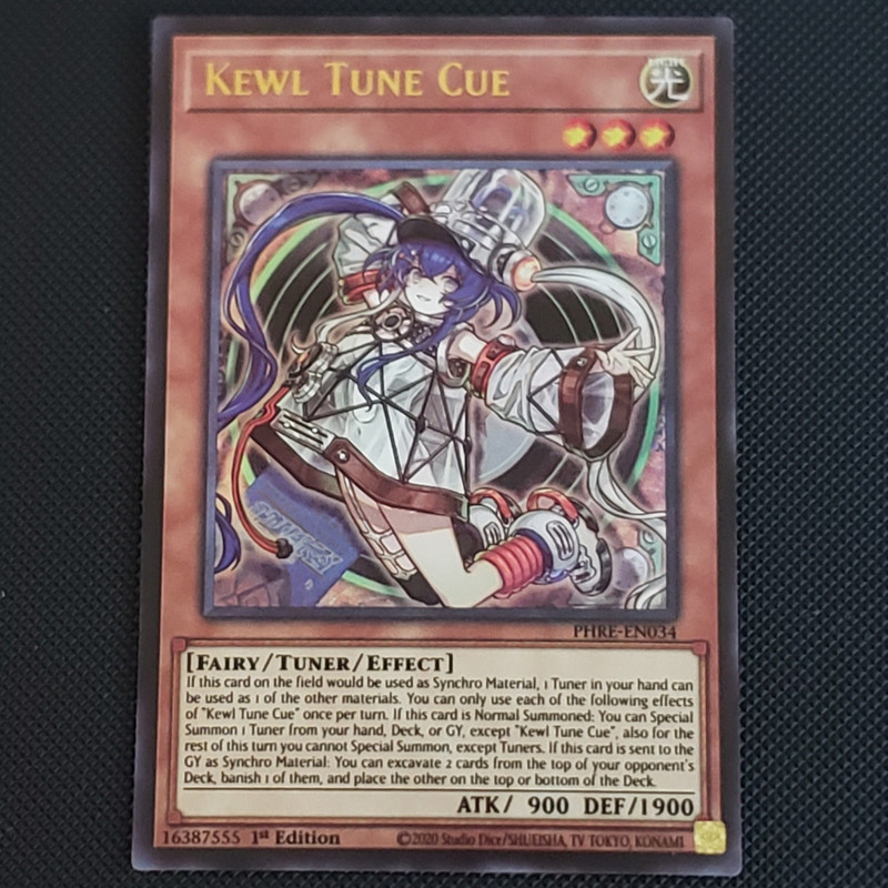 Kewl Tune Cue Ultra Rare PHRE-EN034 1st Edition Free shipping NM gallery