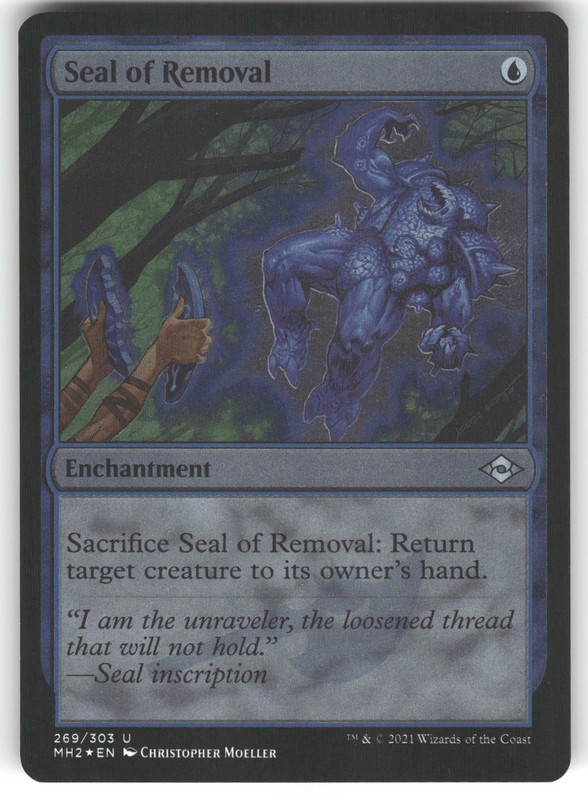 Seal of Removal #269 (Foil) (NM) Modern Horizons 2 MH2 Magic MTG