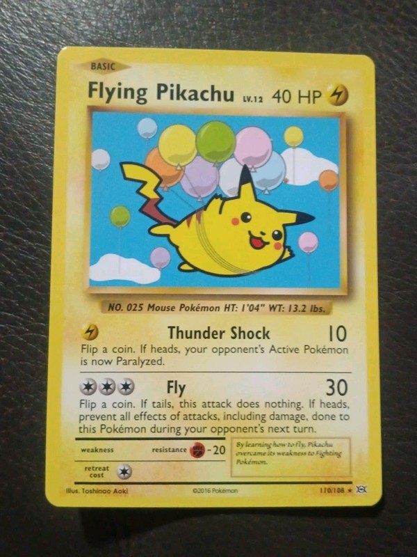 Flying Pikachu 110/108 Evolutions Regular