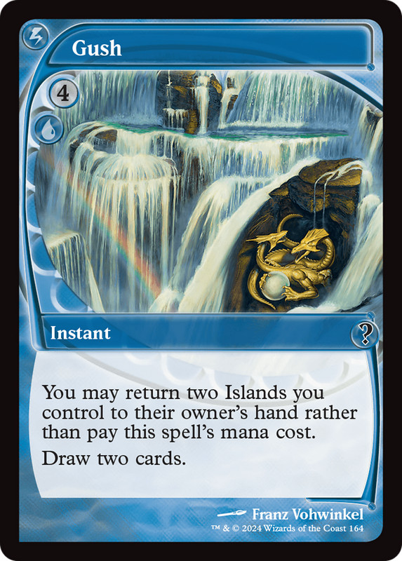 Gush (REGULAR) x1 – MTG Mystery Booster 2 MB2 #164