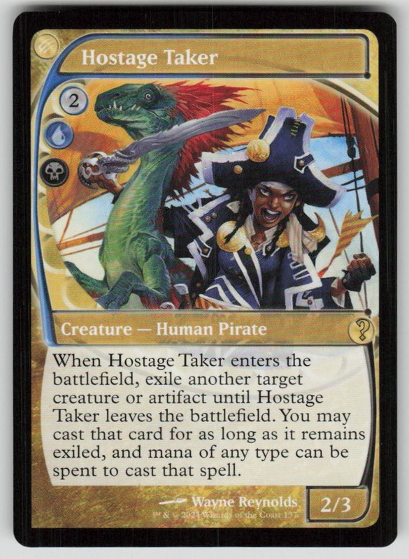 Hostage Taker (Future Sight) Rare Mystery Booster 2 137 MTG Near Mint 2024