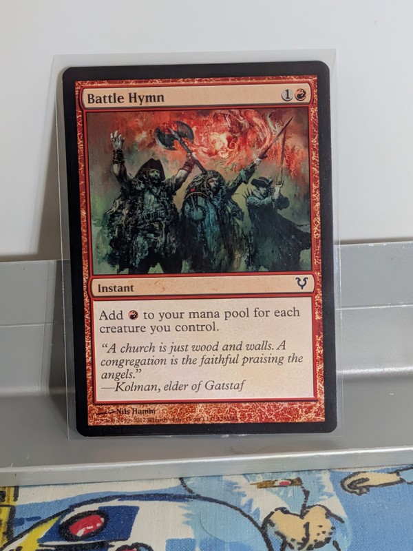 Battle Hymn X1 LP Avacyn Restored MTG