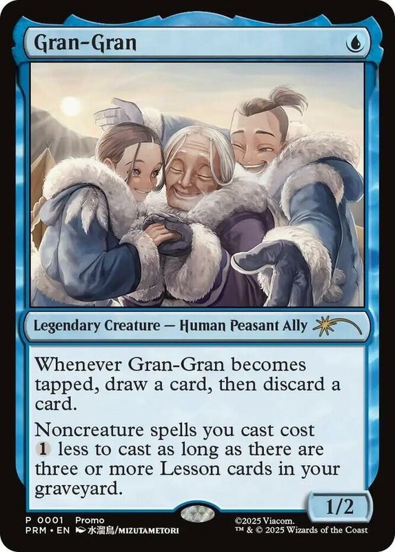 Gran-Gran – Commander Promo Light Play, English Magic the Gathering MTG Magic Pr