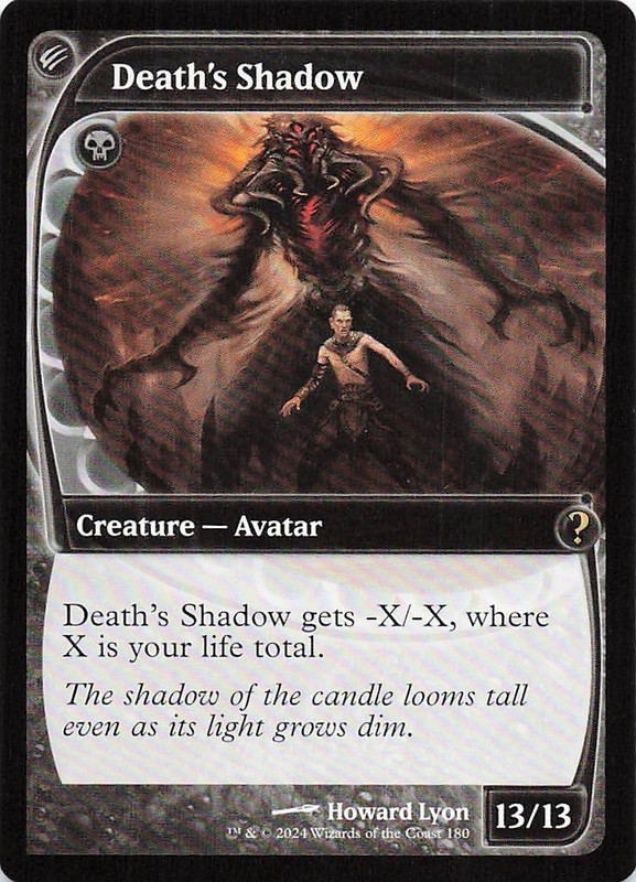 Death’s Shadow (Future Sight) R Mystery Booster 2 180 NM