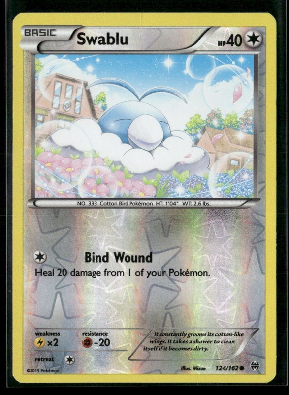 Swablu Common XY – BREAKthrough 124/162 HP