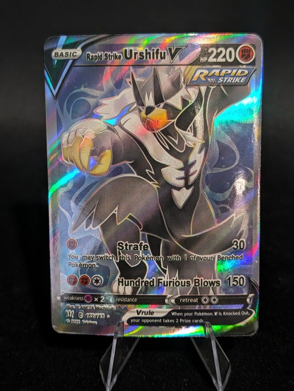 Rapid Strike Urshifu V (Full Art) 152/163 Swsh05: Battle Styles Holo