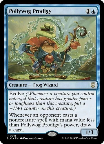 Pollywog Prodigy – 15 – NM – Commander: Bloomburrow – MTG
