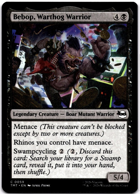 Bebop, Warthog Warrior C Teenage Mutant Ninja Turtles 59 TMT Slawomir Maniak