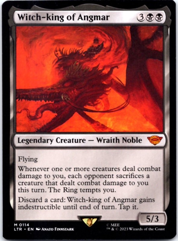 Witch-king of Angmar Universes Beyond: The Lord of the Rings 114 NM