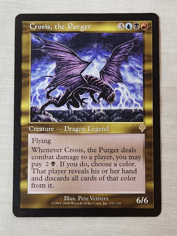NM Crosis, the Purger Invasion Mtg Magic the Gathering